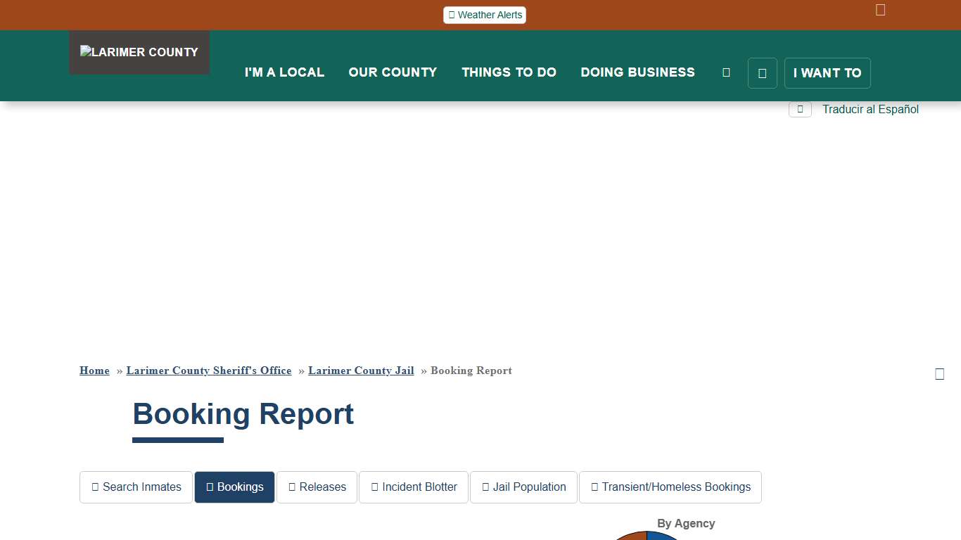 Booking Report Larimer County